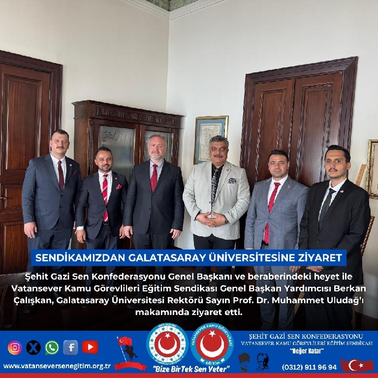 Galatasaray Üniversitesi’ne Anlamlı Ziyaret