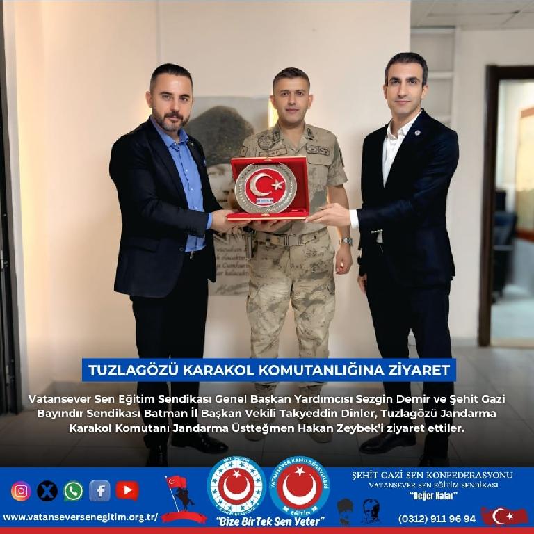 Sendikamızdan Kozluk İlçesinde Ziyaretler 